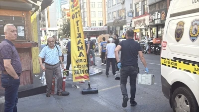Kağıthane&rsquo;de avukata silahlı saldırı kamerada