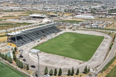 Kahramanmaraş'ın Yeni Futbol Sahasında Sona Gelindi