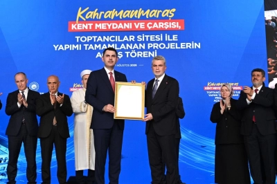 Kahramanmaraş&rsquo;ın Yeniden İnşa Yolculuğunda 5 Yeni Eser Daha Hizmete A&ccedil;ıldı