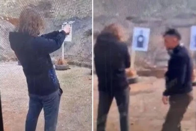 Kahramanmaraş'ta katliam yapan şahsın poligonda atış talimi yaptığı g&ouml;r&uuml;nt&uuml;ler ortaya &ccedil;ıktı