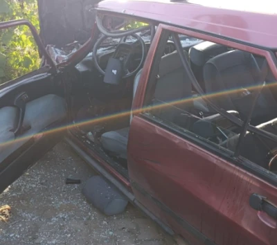 Kaldırımda y&uuml;r&uuml;rken dehşeti yaşadılar