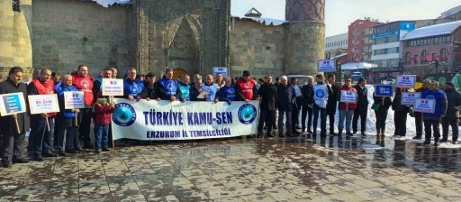 Kamu &ccedil;alışanları maaşların yeniden değerlendirilmesini istedi
