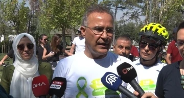 Kanser hastaları ve hekimler Lenfoma farkındalığı i&ccedil;in bisiklet s&uuml;rd&uuml;
