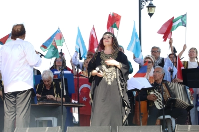 Kapanca'da T&uuml;rk D&uuml;nyası Ezgileri Yankılandı