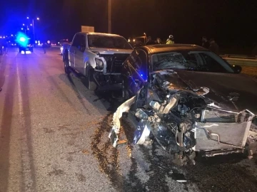 Kapıkule yolunda feci kaza: 78 metre s&uuml;r&uuml;klenen motosiklet s&uuml;r&uuml;c&uuml;s&uuml; hayatını kaybetti
