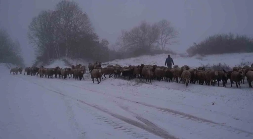 Kar, İstanbul&rsquo;un kapısına dayandı
