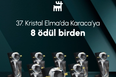 Karaca'ya 37. Kristal Elma &Ouml;d&uuml;lleri'nde 8 &Ouml;d&uuml;l