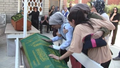 Karacabey'de yangında yaşamını yitiren 3 kişi toprağa verildi