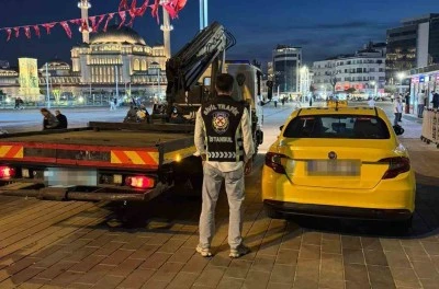 Yayıncı Auger'i taksimetresiz g&ouml;t&uuml;ren taksiciye rekor ceza 