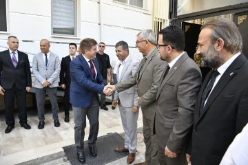 Karaman&rsquo;da bayramlaşma programı
