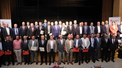 Karaman&rsquo;da vergi rekortmenleri &ouml;d&uuml;llendirildi
