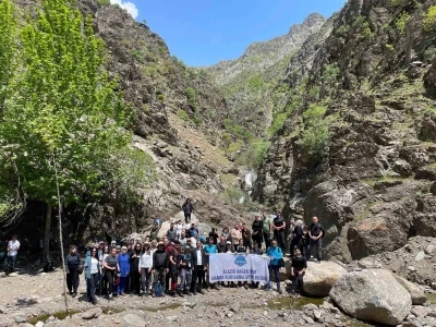 Karanlık Dere Kanyonu&rsquo;nda doğa y&uuml;r&uuml;y&uuml;ş&uuml; d&uuml;zenlendi
