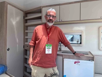 Karavan tutkunları İzmir&rsquo;de bir araya geldi
