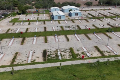  Lara Volkan Konak Karavan Parkı bitmek &uuml;zere