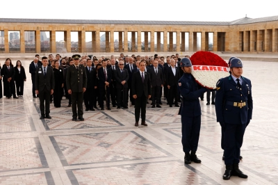 Karel 40. Yılında Anıtkabir&rsquo;de