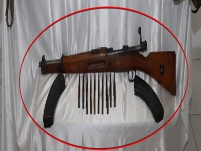 Kars'ta 1&rsquo;inci D&uuml;nya Savaşı&rsquo;ndan kalma t&uuml;fek ele ge&ccedil;irildi