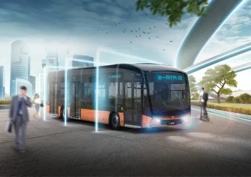 Karsan&rsquo;ın 12 metrelik elektrikli otob&uuml;s&uuml; e-ATA Romanya yolcusu!