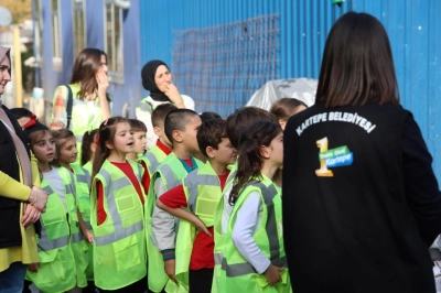 Kartepe&rsquo;de &Ccedil;ocuklara Geri D&ouml;n&uuml;ş&uuml;m Bilinci Aşılanıyor