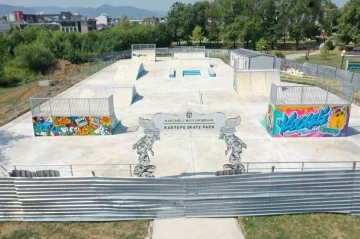 Kartepe&rsquo;ye skate park yapıldı
