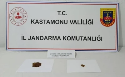 Kastamonu&rsquo;da uyuşturucuyla yakalanan şahıs tutuklandı
