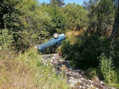Kastamonu&rsquo;da yeni evli &ccedil;ift, kazada yaralandı