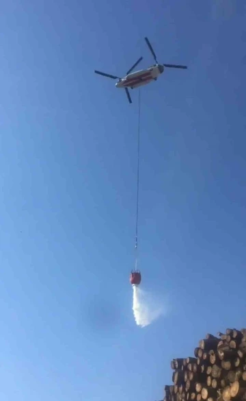 Kastamonu Entegre Tesisi&rsquo;nde &ccedil;ıkan yangın kontrol altına alındı
