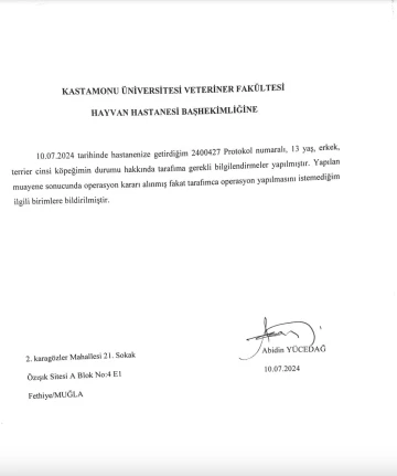 Kastamonu &Uuml;niversitesi&rsquo;nden &rsquo;k&ouml;pek&rsquo; a&ccedil;ıklaması
