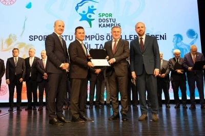 Kastamonu &Uuml;niversitesi&rsquo;ne &rsquo;spor dostu kamp&uuml;s&rsquo; unvanı
