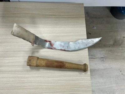 Kayınpeder ile damadın pala ve sopalı kavgası: 2 yaralı