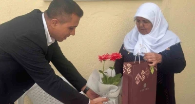 Kaymakamdan duygulandıran ziyaret
