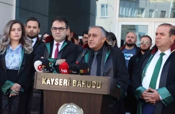 Kayseri Barosu&rsquo;ndan avukatlara y&ouml;nelik saldırılara tepki
