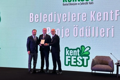 Kayseri B&uuml;y&uuml;kşehir Belediyesi'ne "En İyi Tarihi Alan D&ouml;n&uuml;ş&uuml;m&uuml;" &Ouml;d&uuml;l&uuml;