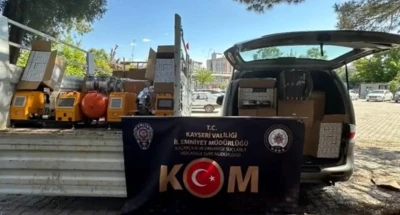Kayseri&rsquo;de 1 milyon 50 bin adet makaron ele ge&ccedil;irildi: 1 g&ouml;zaltı