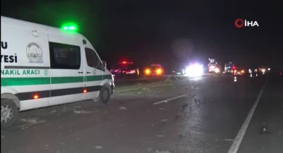 Kayseri&rsquo;de yolcu otob&uuml;s&uuml; kaza yaptı: 1 &ouml;l&uuml;, 13 yaralı!