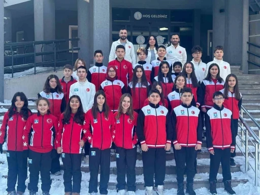 Kayseri&rsquo;den 12 sporcu milli takım adına yarıştı
