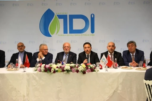 Kayseri&rsquo;ye 5 milyar liralık yatırımla Tarıma Dayalı Sera İhtisas Organize Sanayi B&ouml;lgesi kuruluyor
