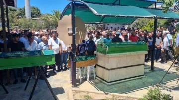 Kazada yaşamını yitiren 3 kişi Bodrum&rsquo;da defnedildi
