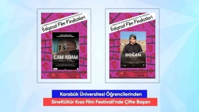 KB&Uuml; &ouml;ğrencilerinden SineK&uuml;lt&uuml;r Kısa Film Festivali&rsquo;nde &ccedil;ifte başarı

