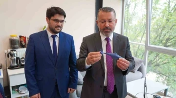 KB&Uuml; Rekt&ouml;r&uuml; Kırışık&rsquo;tan İnsansız Nano Helikopter Proje G&ouml;r&uuml;şmesi
