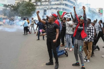 Kenya&rsquo;da vergi yasası protestolarında 1 &ouml;l&uuml;, 200 yaralı
