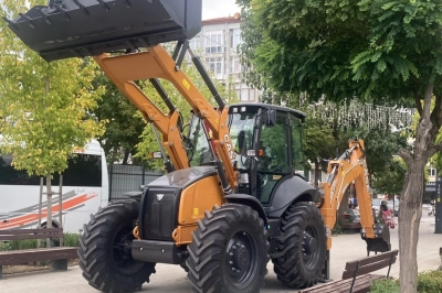 Keşan Belediyesi'ne T&uuml;rkiye Belediyeler Birliği'nden Yeni İş Makinesi Desteği