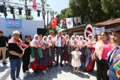 Keşkek ş&ouml;leni, Y&ouml;r&uuml;kleri DokumaPark&rsquo;ta buluşturdu
