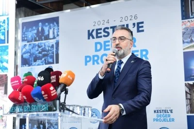 Kestel Belediye Başkanı Ferhat Erol, d&ouml;nem i&ccedil;erisinde ger&ccedil;ekleştirilen ve yapılacak &ccedil;alışmalardan bahsetti