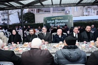 Kestel Belediyesi Kale Mahallesi'nde iftar verdi-
