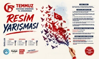 Kestel Belediyesi'nden 15 Temmuz Resim Yarışması