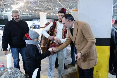 Kestel'de geleneksel sokak iftarı coşkusu