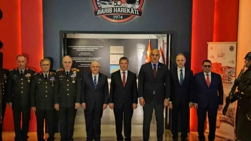 Kıbrıs Barış Harekatı sergisi Bakan Ersoy ve G&uuml;ler&rsquo;in katılımıyla a&ccedil;ıldı
