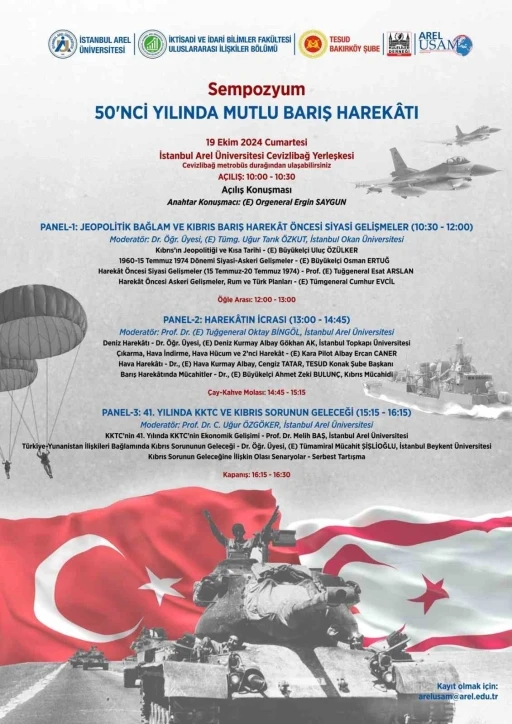 Kıbrıs Barış Harekatı siyasi ve askeri y&ouml;n&uuml; ile masaya yatırılıyor
