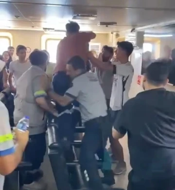 Kıbrıs-Mersin feribotunda r&ouml;tar tartışması kavgayla bitti
