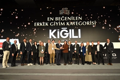 Kiğılı, 12. Kez &ldquo;En Beğenilen Erkek Giyim Markası&rdquo; Se&ccedil;ildi